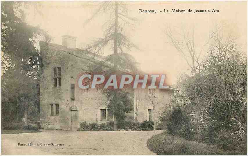 CPA DOMREMY-La maison de Jeanne d'Arc