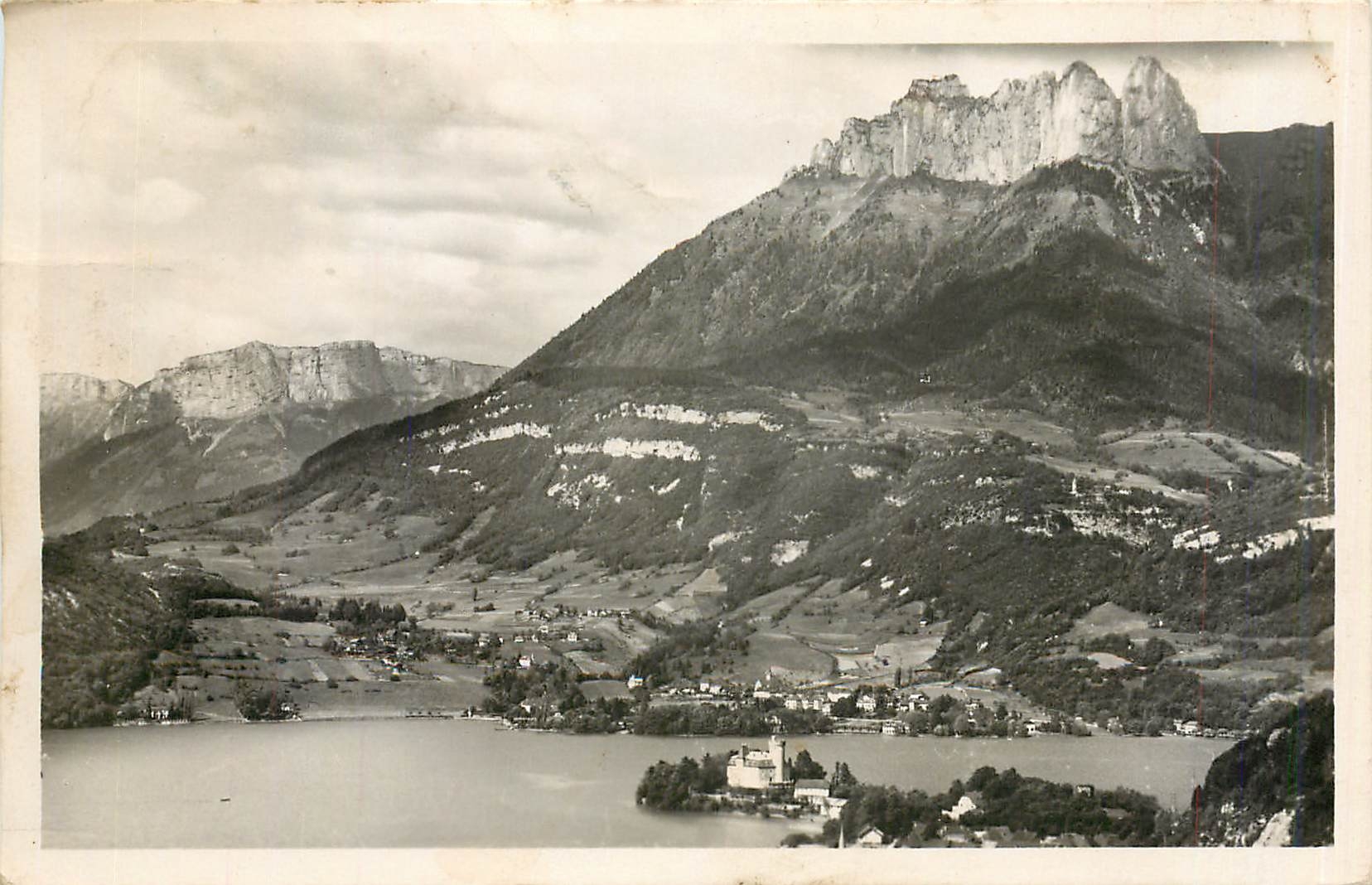 CPM LAC D'ANNECY-Duingt  vue generle te dents de Lafon