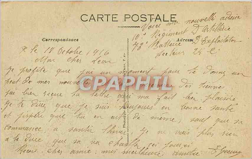 Verdun — Bombardement — Phot-Express, Paris 1150 — Rückseite