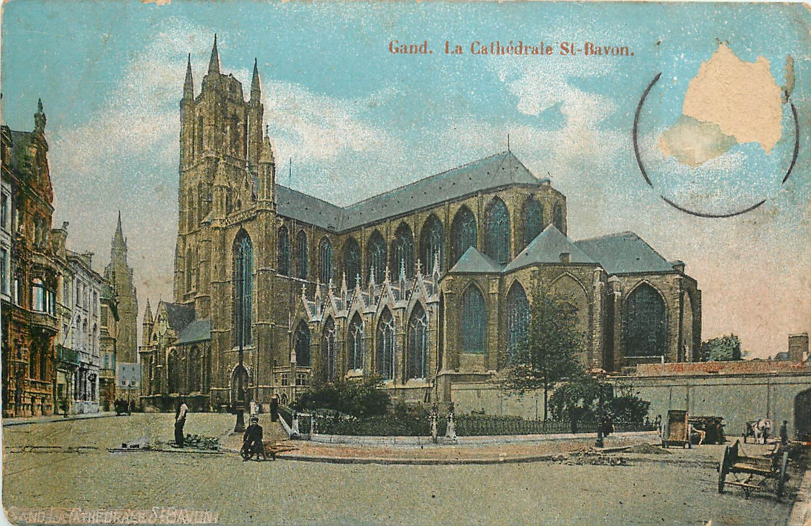 CPA Gand -La Cathedrale St Bavon