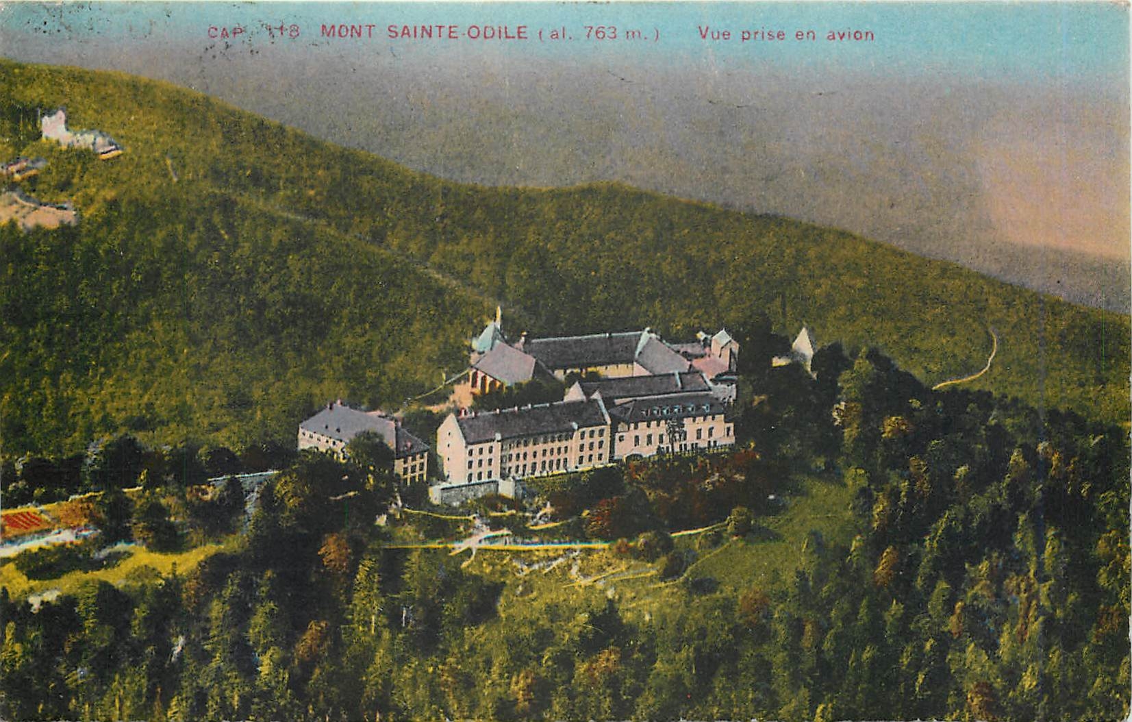 CPA MONT SAINT ODILE 763M.Ve prise en avion