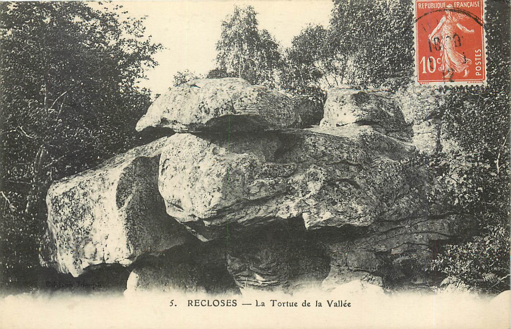 CPA RECLOSES-la Tortue de la Vallee