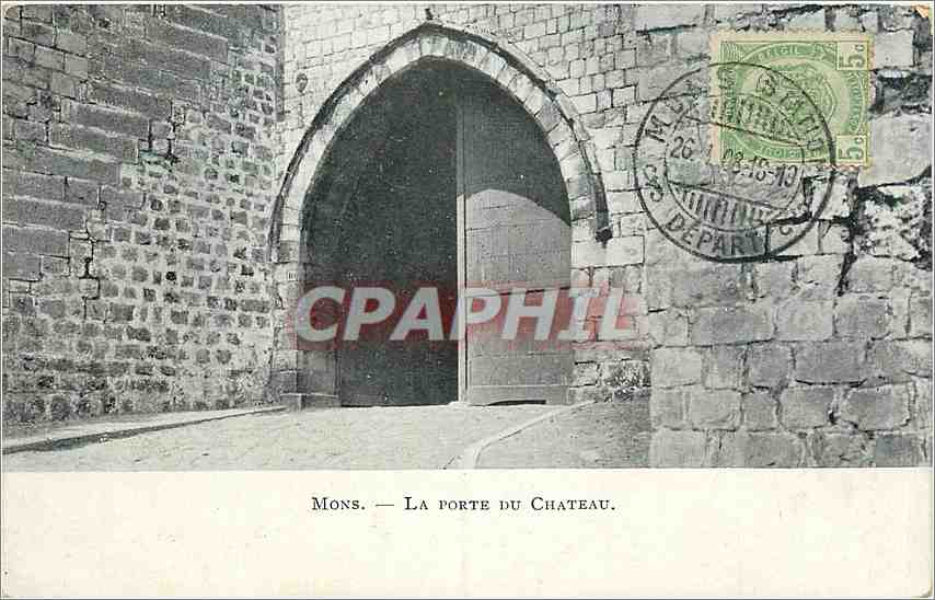 CPA MONS-La Porte du Chateau