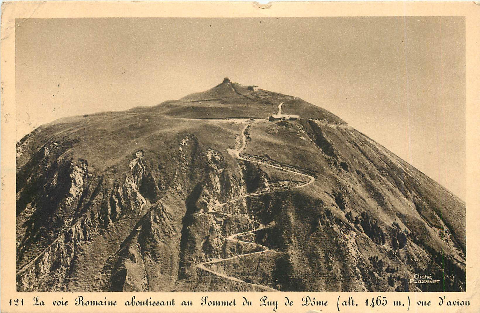 Sommet du Luy de Dôme — vue aérienne — Oircha Plazanet n°121