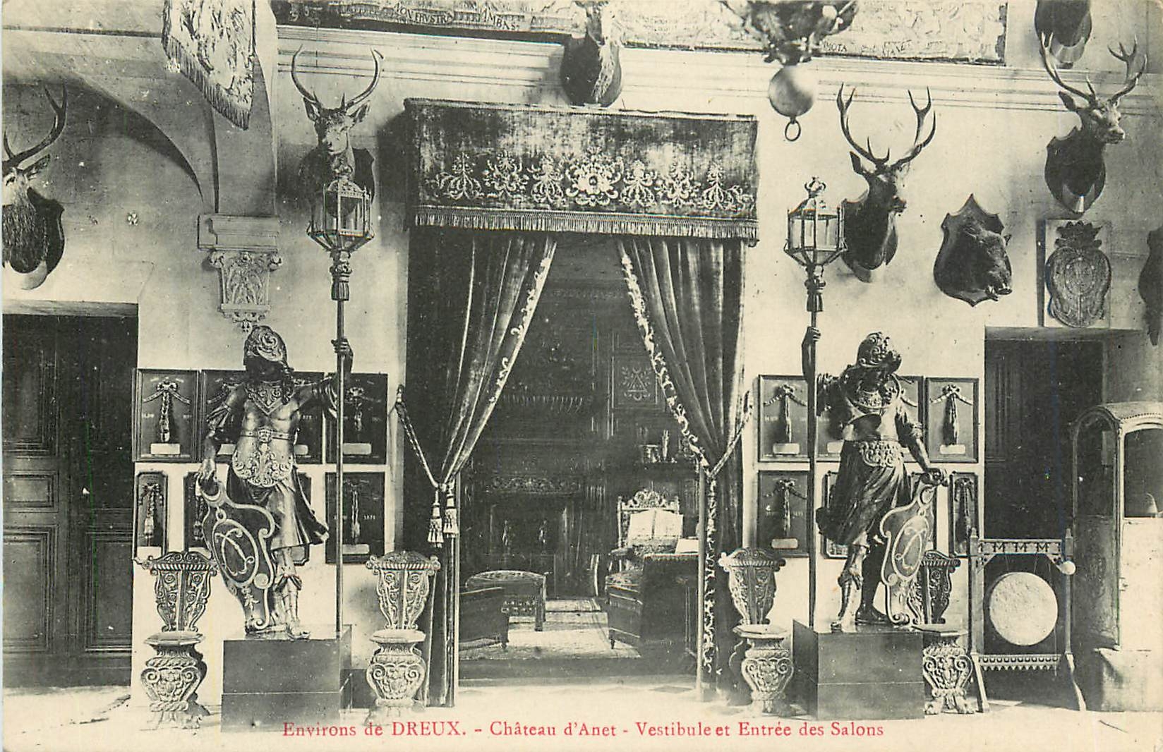 Château d'Anet - Vestibule et Entrée des Salons — Environs de Dreux