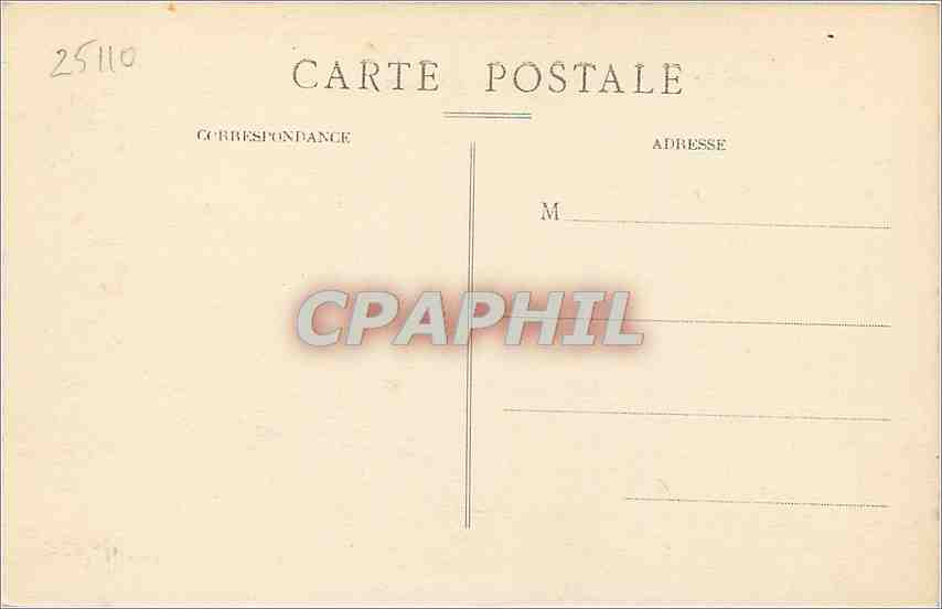 CPA Bois de Gross bois-L'Etoile de bellevue — Back