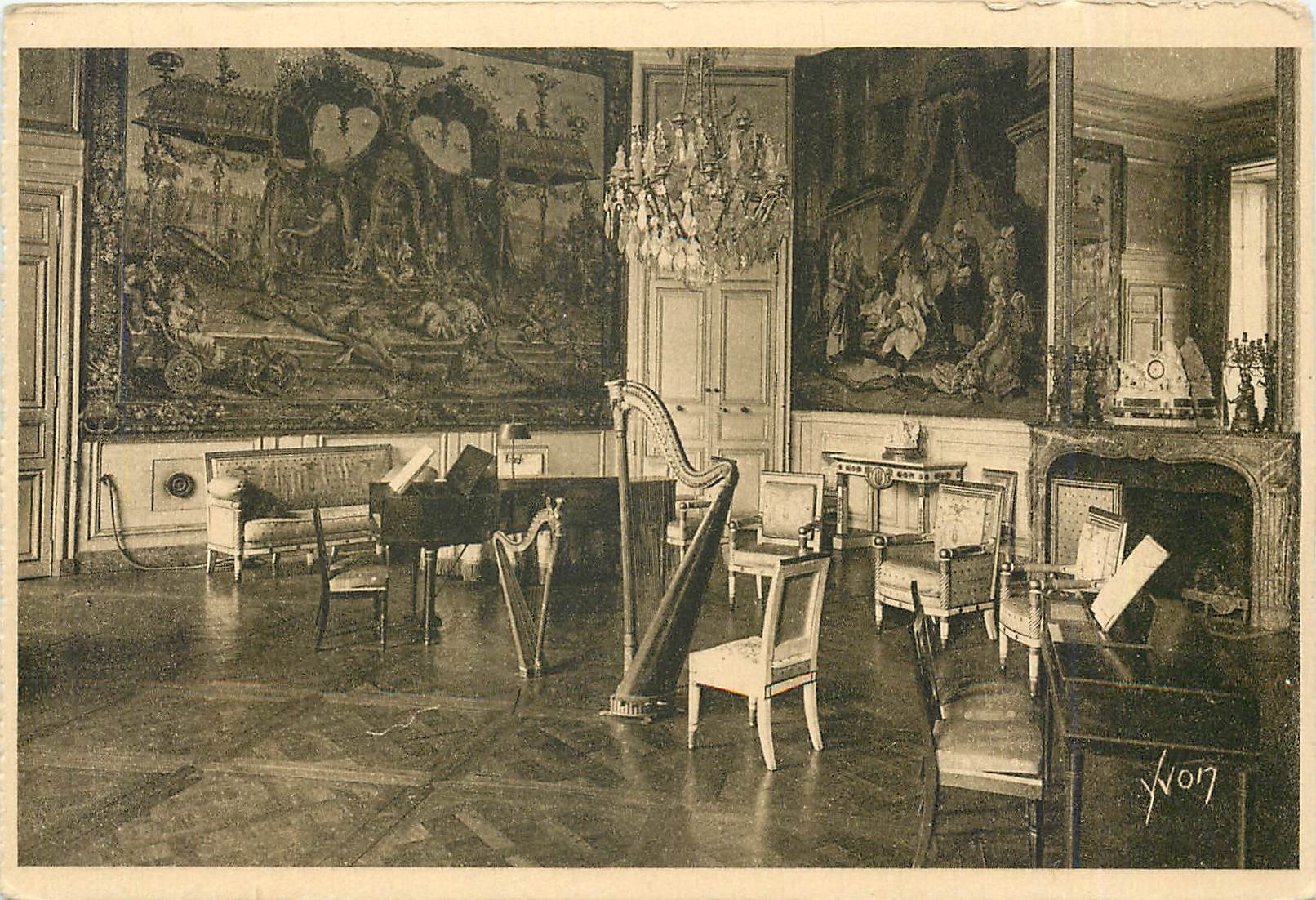 CPA LA DOUCE FRANCE-CHATEAU de COMPIEGNE