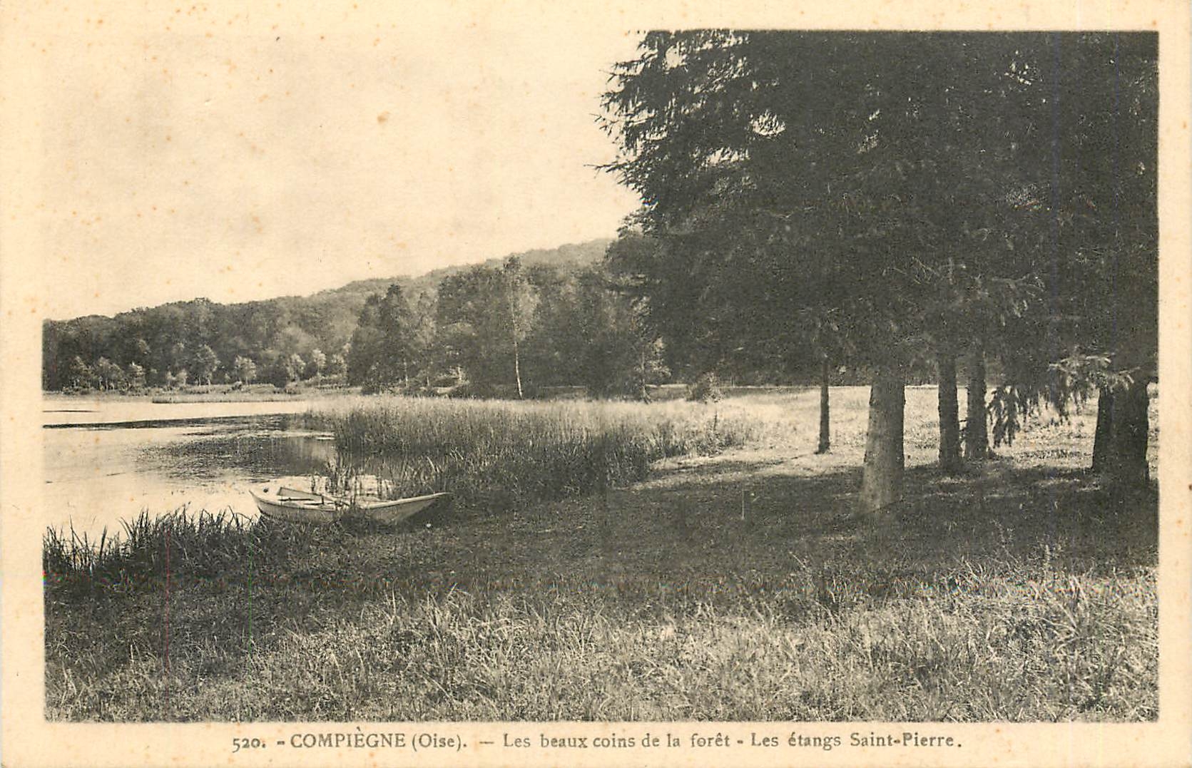 CPA COMPIEGNE(Oise)-Les beaux coine de la foret-les Etang Saint Pierre