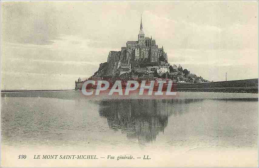 CPA MONT ST MICHEL-Vue generale