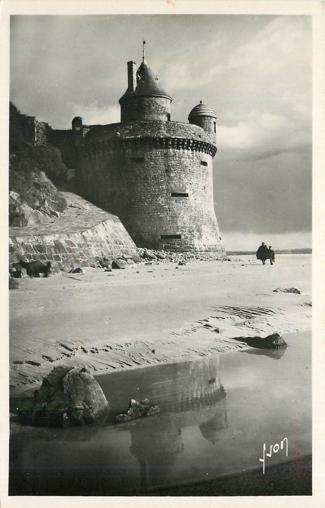 Le Mont Saint-Michel — à marée basse — Les Éditions d'Art, Paris