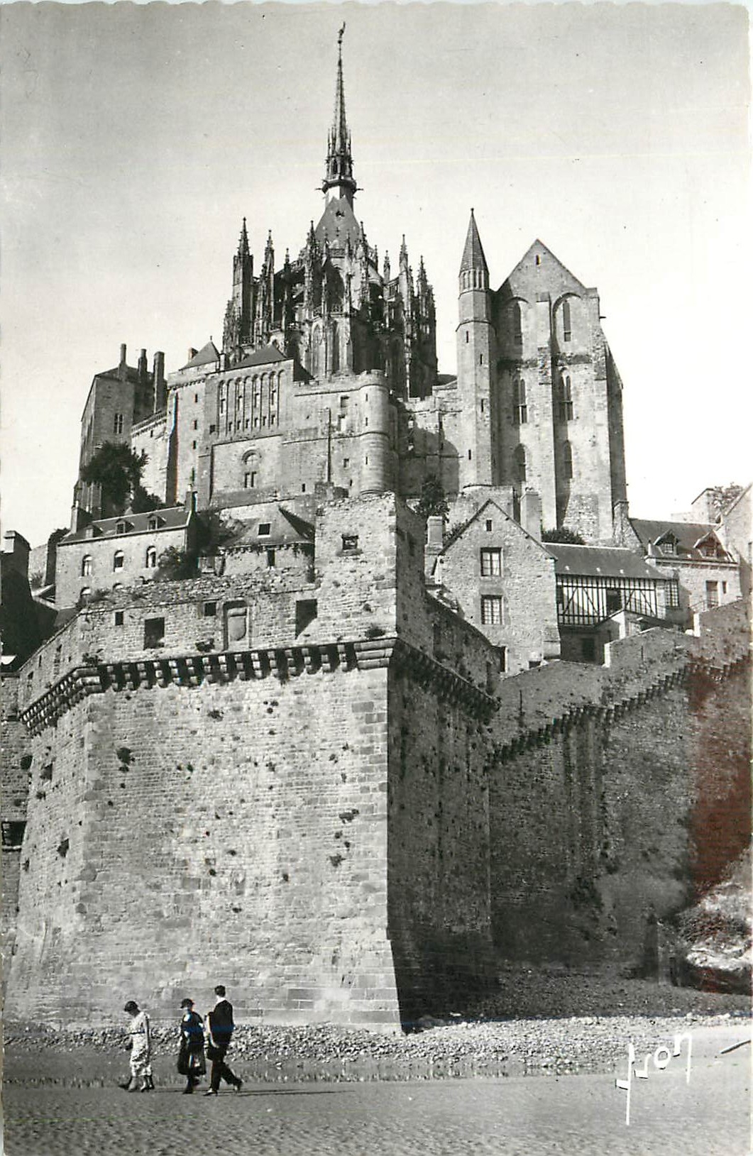 Le Mont Saint-Michel (Manche) — La Tour du Nord et la Merveille — Éditions Vénitiable
