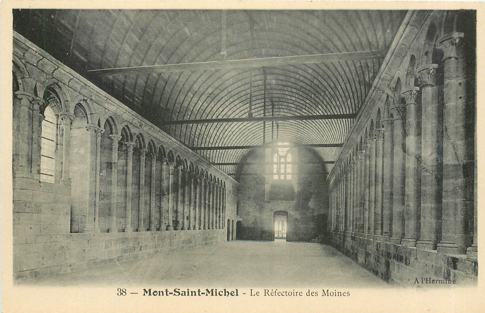 Mont-Saint-Michel — Le Réfectoire des Moines — Al’Hermine n°38