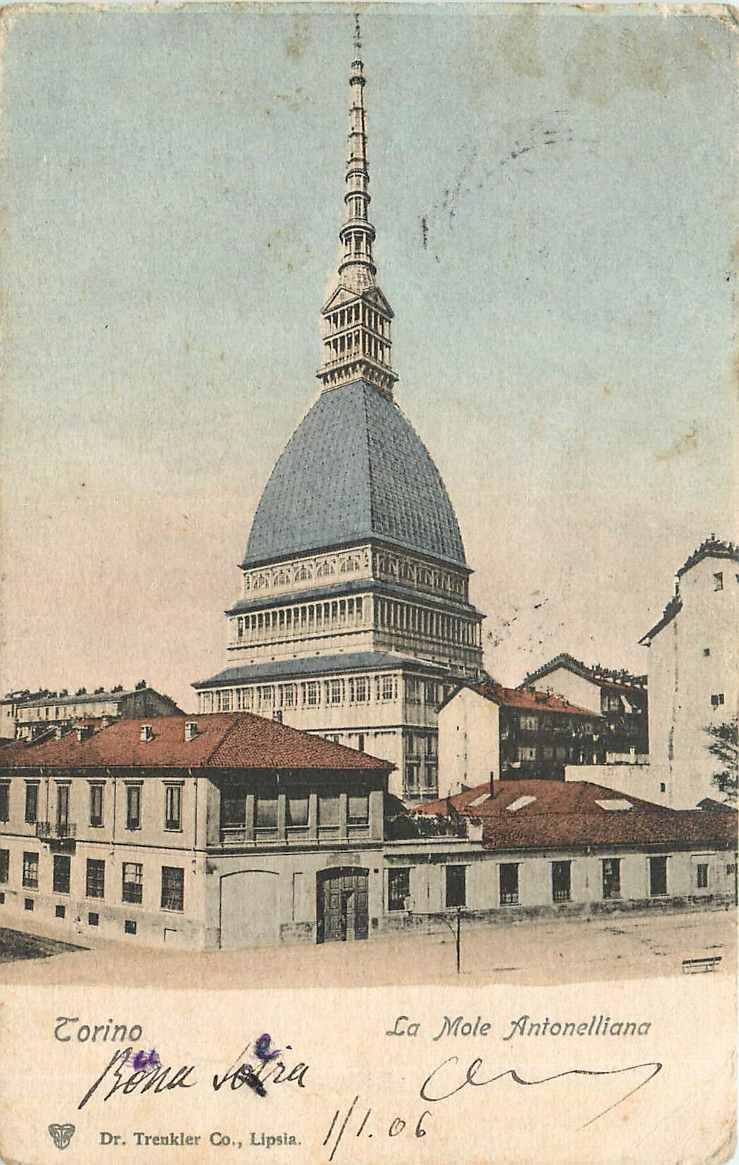 CPA Torino-La mole Antonelliana