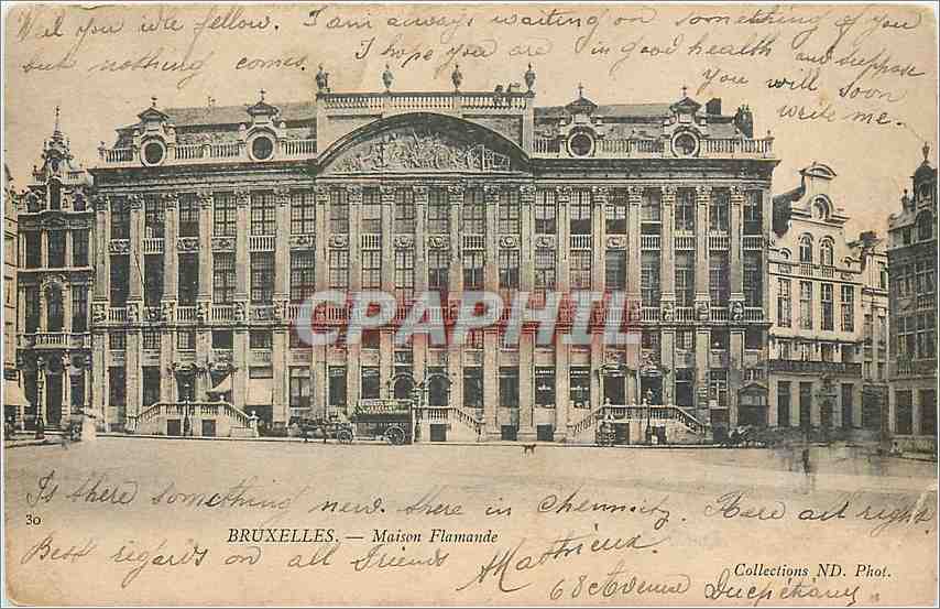 CPA Bruxelles-maison Flamande