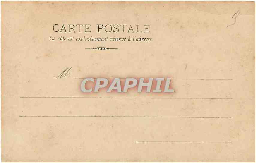 CPA Salon 1903 Henri Alberti Restitution au commissariat — Verso