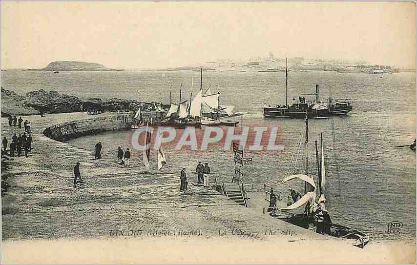 CPA Dinard (III e el Vilaine-The ship Bateau