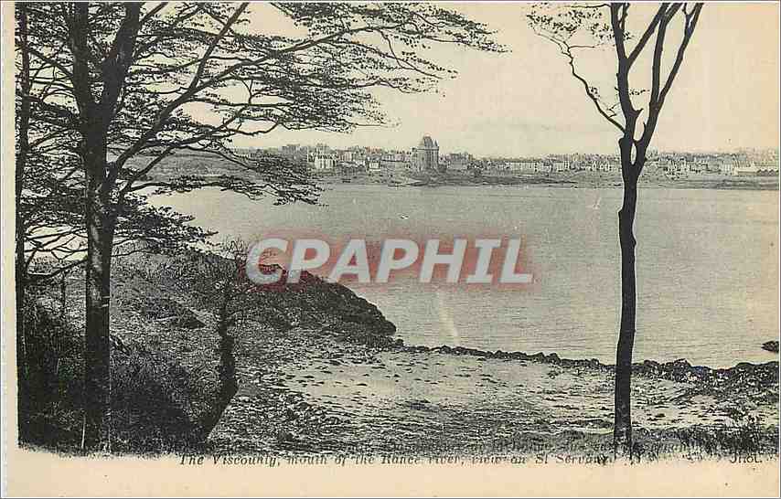 La Viscounty, embouchure du fleuve Rance, vue sur St Servan — Jhol