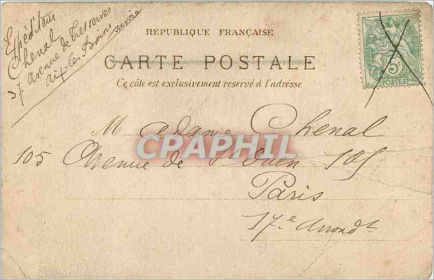 CPA Aix le bains-Le tunel du chemin de fer au bord du lac de Bourget — Rückseite