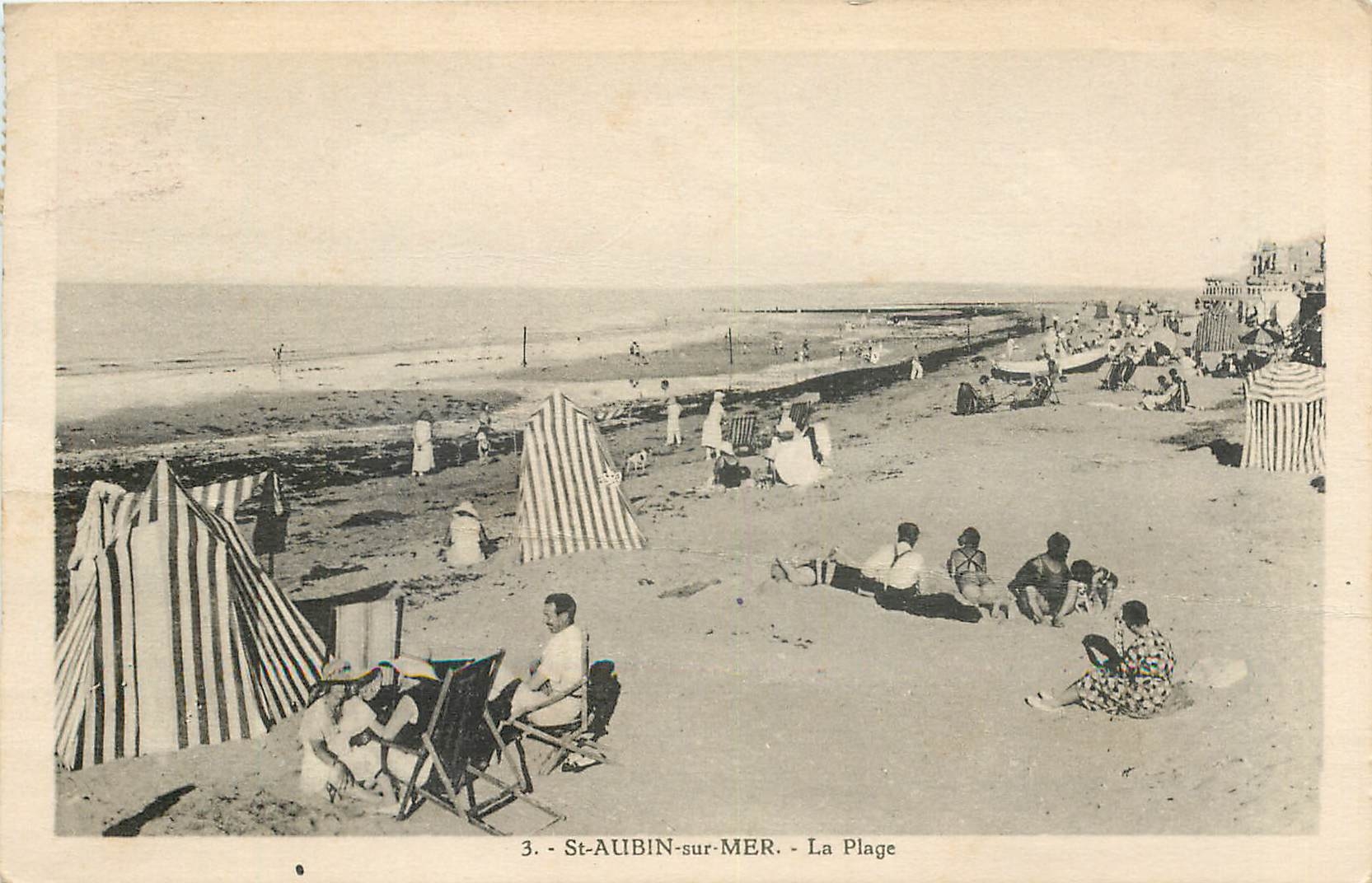 CPA St Aubin sur mer-la plage