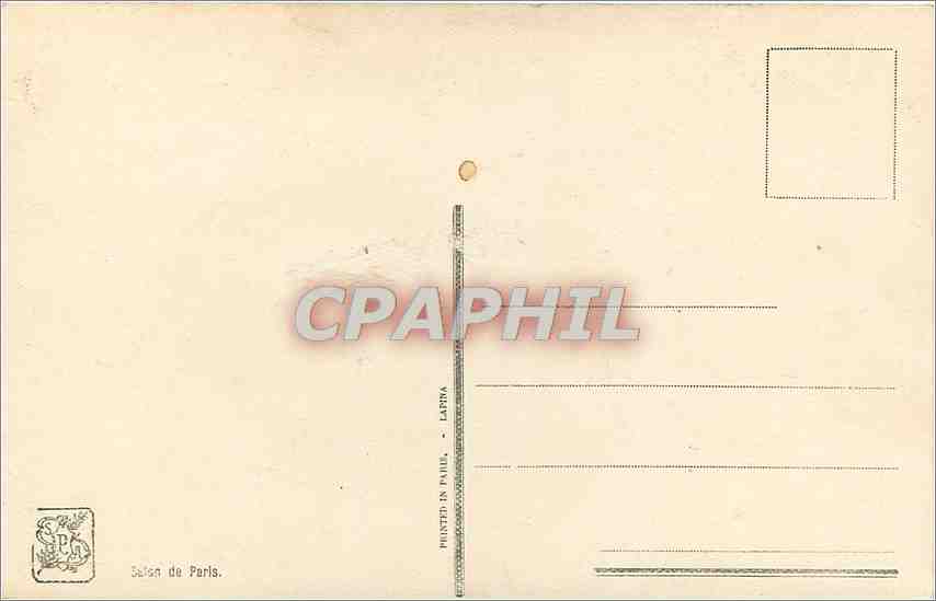 CPA Salon de Paris-L jonas-L'heure H Militaria — Rückseite