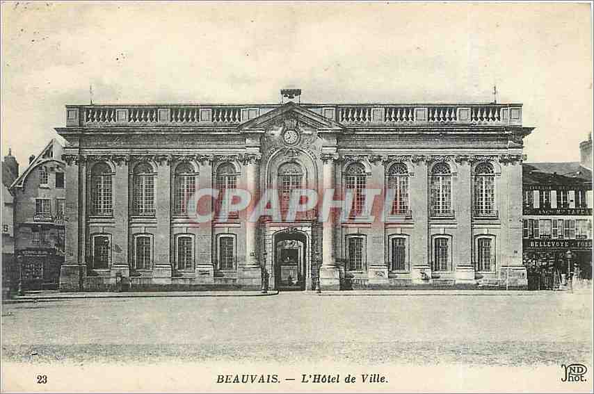 CPA Beauvais L'hotel de ville
