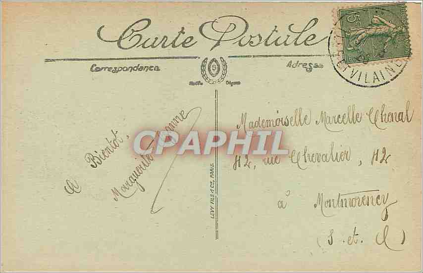 Saint-Malo — La Place Chateaubriand — LL. n°56 — Verso