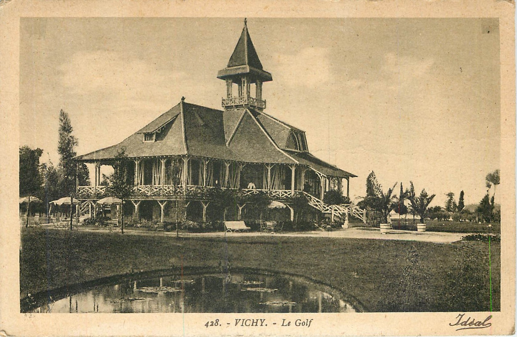 Vichy - Le Golf — Éditeur Idéal, n° 428