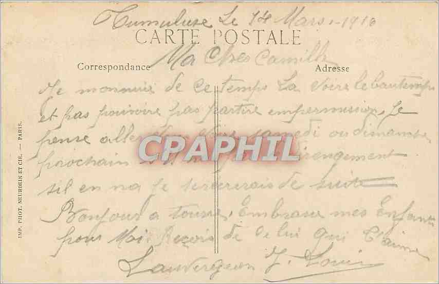 CPA Bourges Le chateau Jcques Coeur et la place Berry — Back