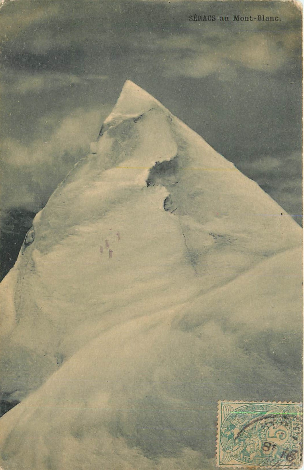 CPA Seracs au Mont blanc
