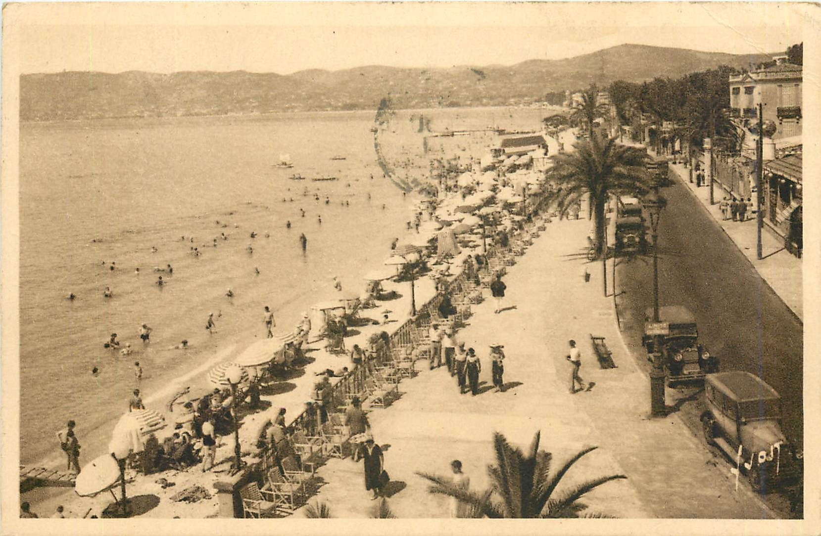 CPA Cote d'Azur Juan les Pins Alpes maritimes