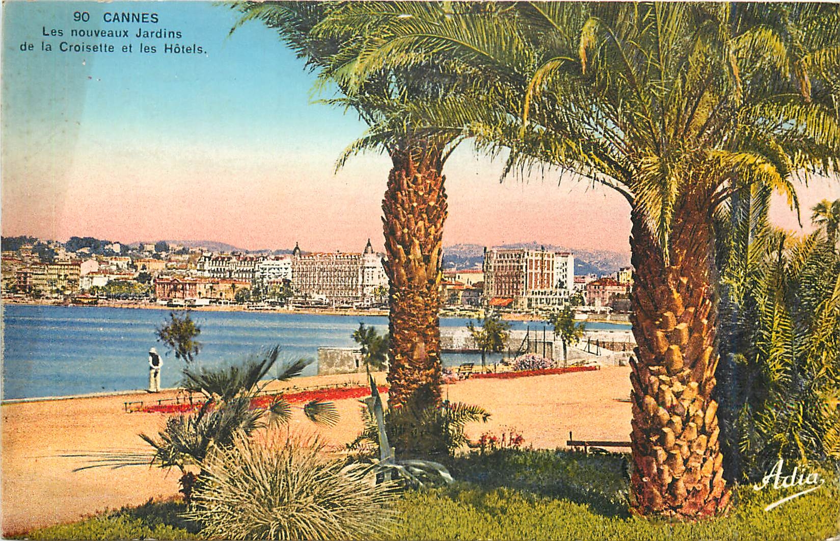 CPA Cannes les nouveaux jrins de l croisette et la Hotels