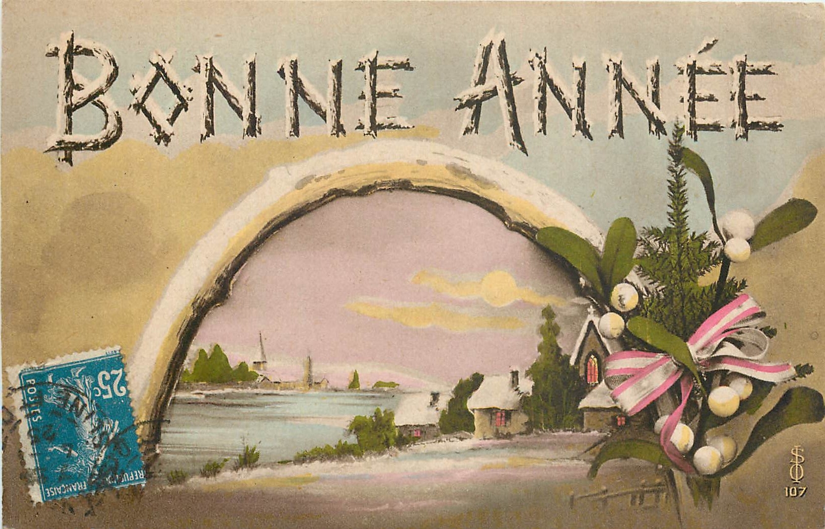 CPA Bonne Annee