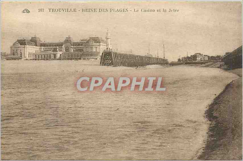 Trouville - Reine des Plages - Le Casino et la Jetée