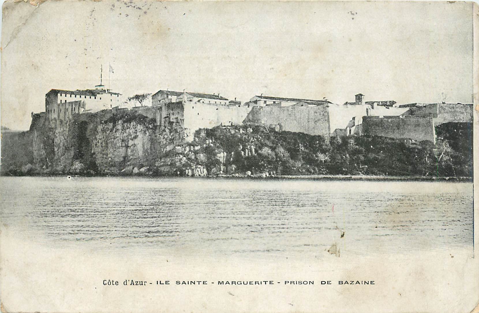 CPA La cote d'Azur Ile Sainte marguerite prison de Bazaine