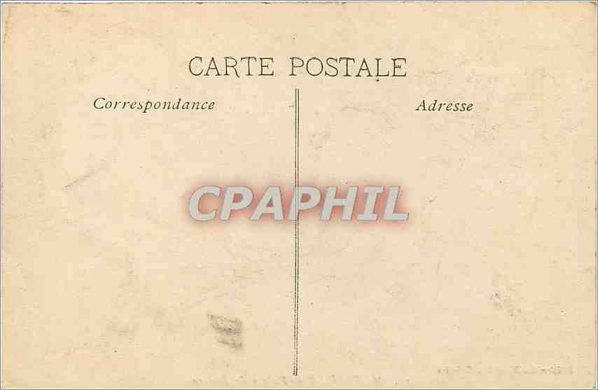 CPA Marseille palais de justice — Rückseite