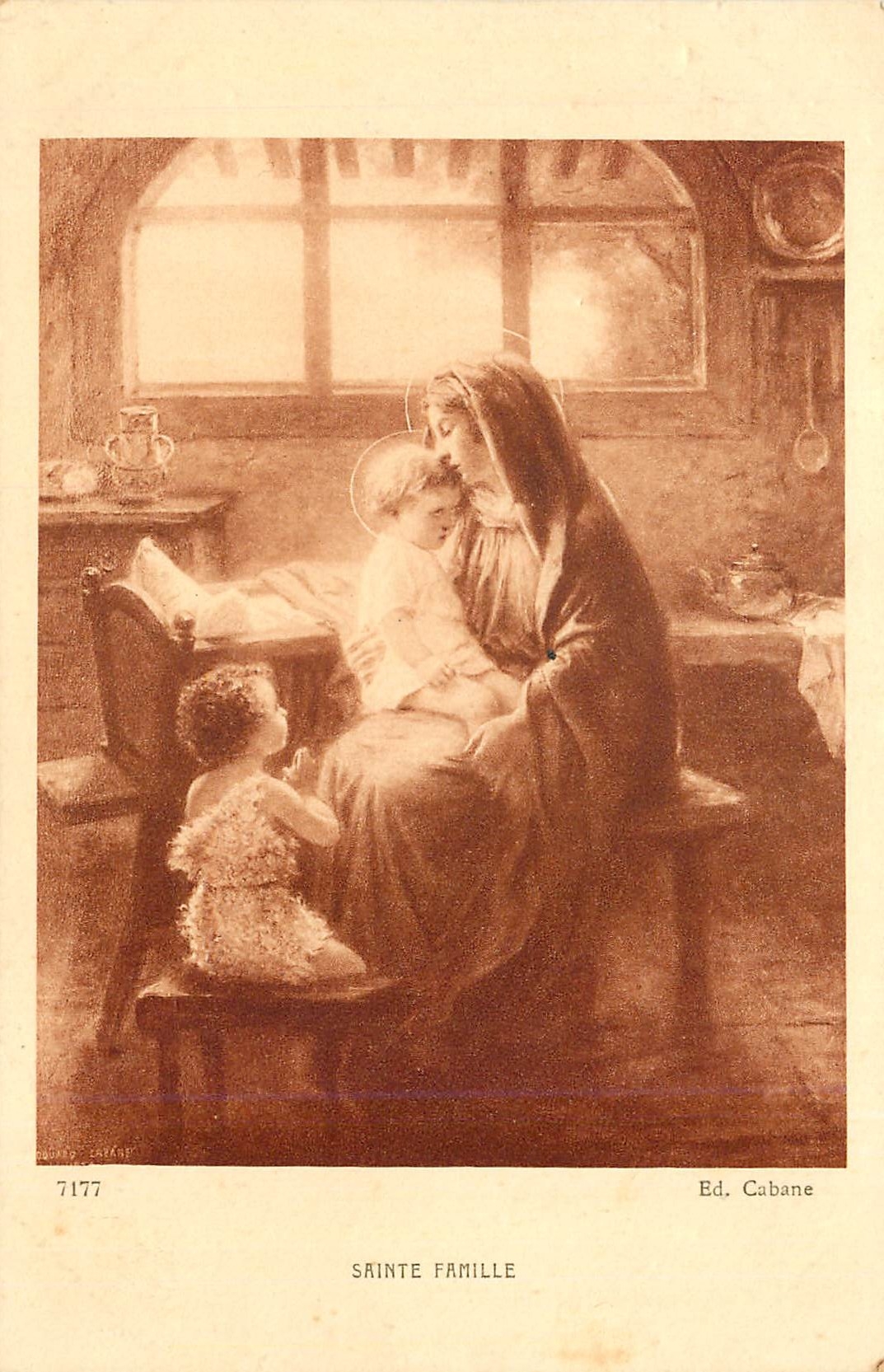 CPA Sainte famille Cabane
