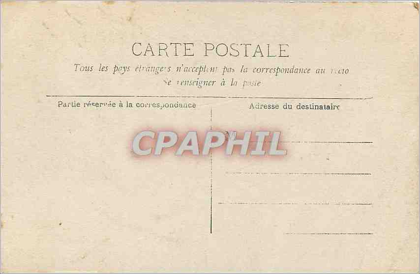 CPA doux souvenirs Salon 1905 Mlle Colombe de Gayrol — Rückseite