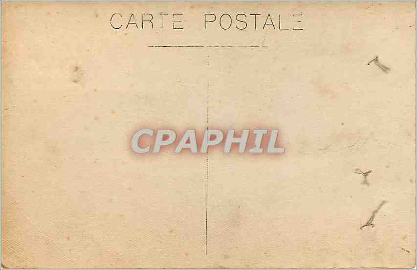 CARTE PHOTO Femme — Rückseite