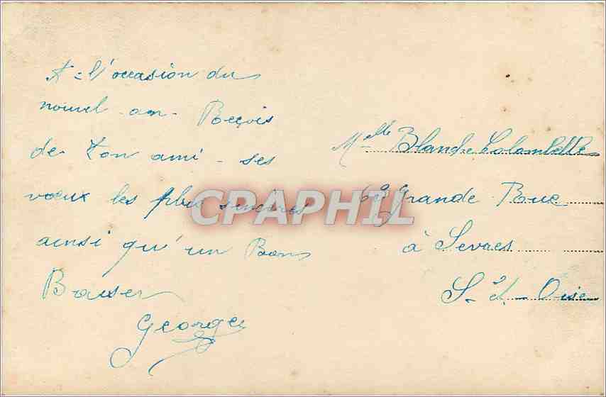 CPA Amitie fidele Femme Militaria — Rückseite