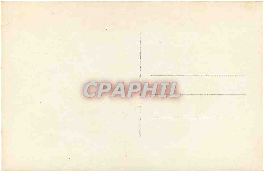 CPA Femme — Verso