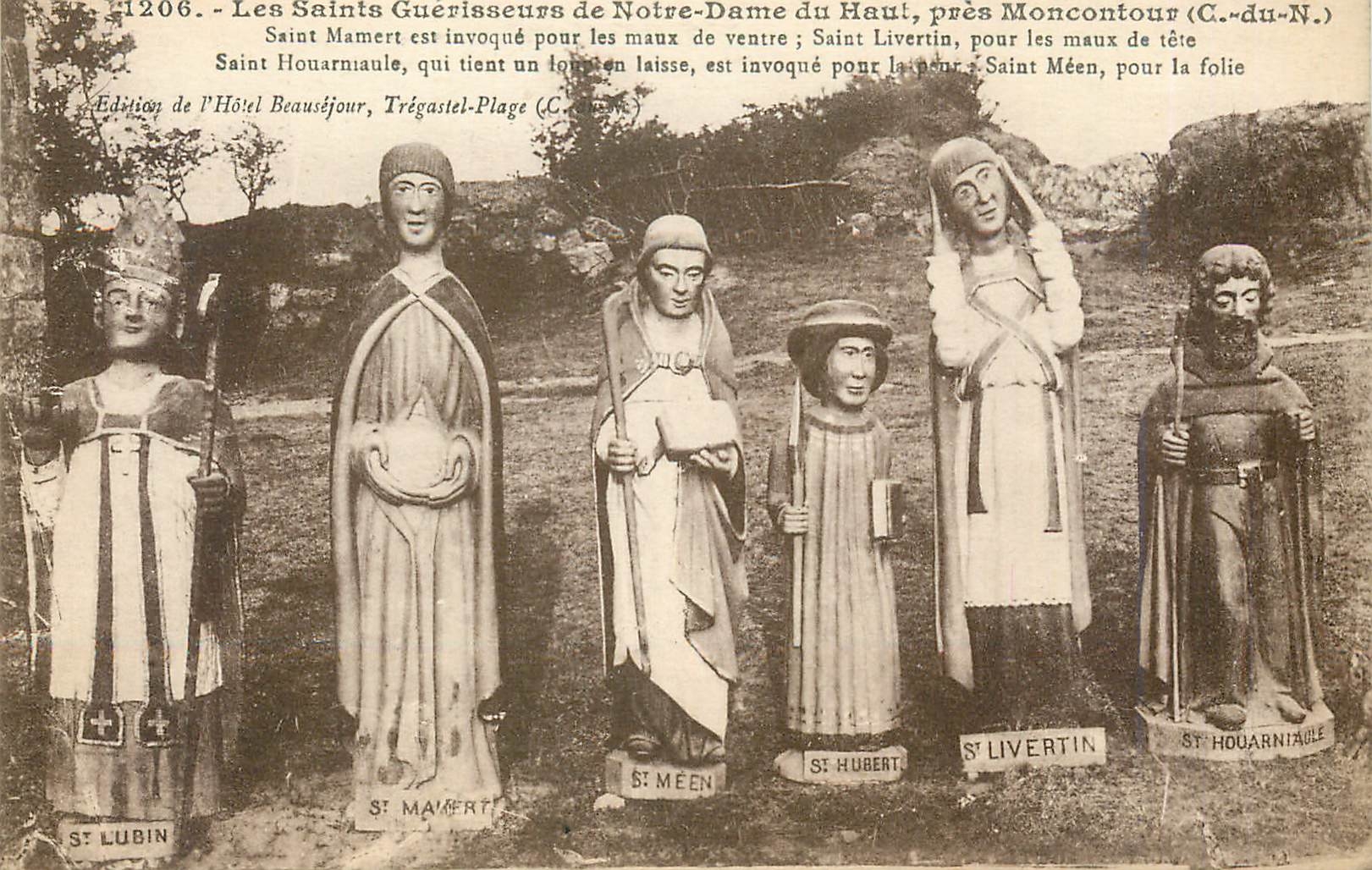 Les Saints Guérisseurs de Notre-Dame du Haut, près Moncontour (C.-du-N.) — Édition de l'Hôtel Beaussjour, Trégastel-Plage