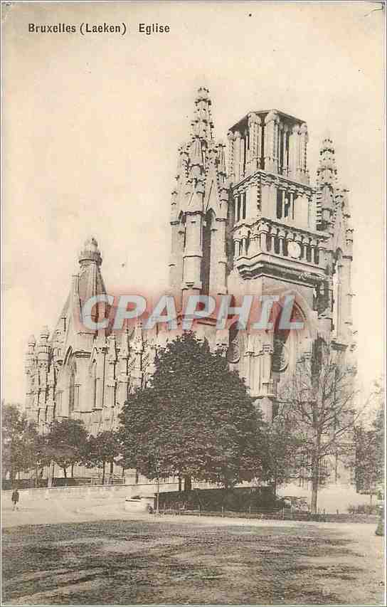 CPA Bruxelles laeken Eglise