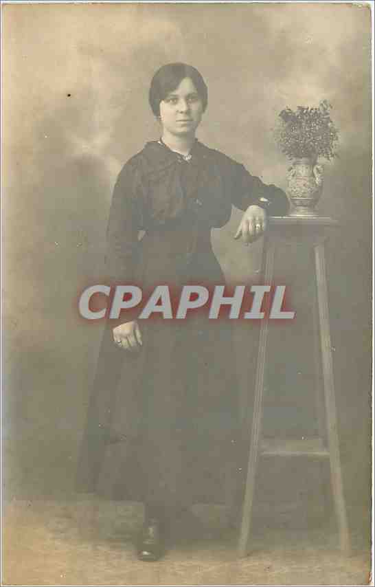 CARTE PHOTO Femme