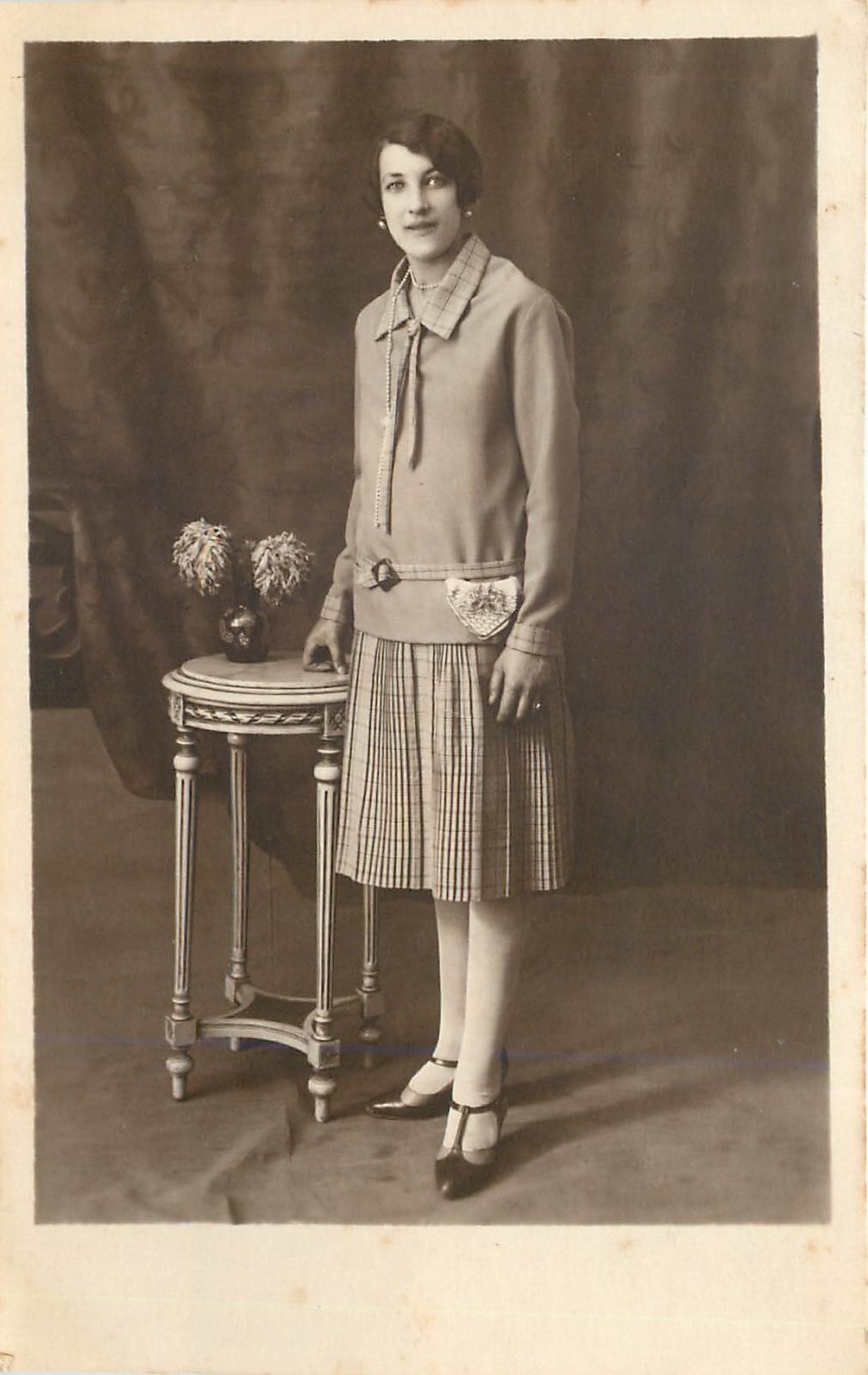 CARTE PHOTO Femme