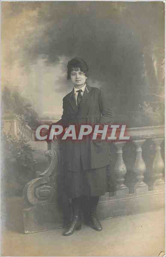 CARTE PHOTO Femme