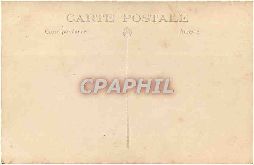 CARTE PHOTO Femme — Verso