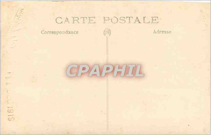 CARTE PHOTO Femme Mariage Militaria — Verso