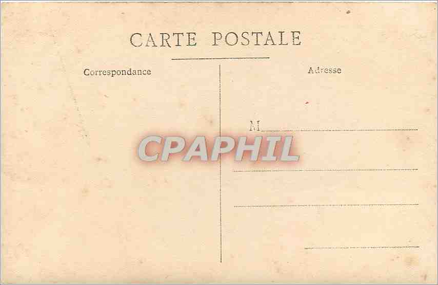 CARTE PHOTO Enfant — Verso