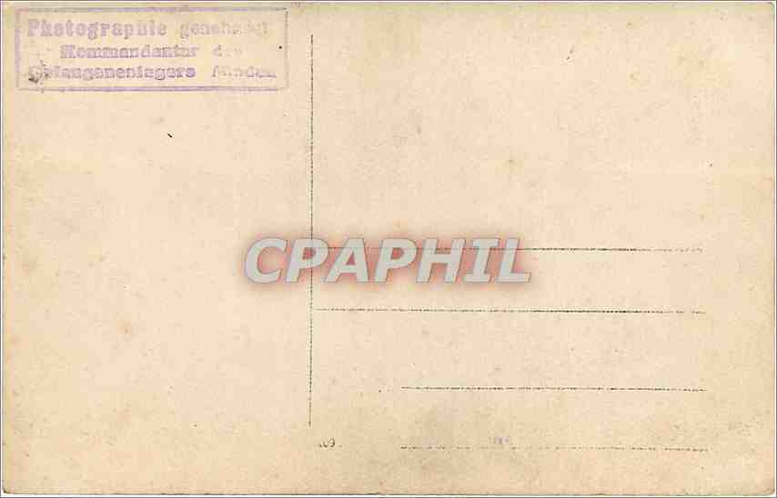 CARTE PHOTO Soldat Militaria (23 sur le col) — Rückseite