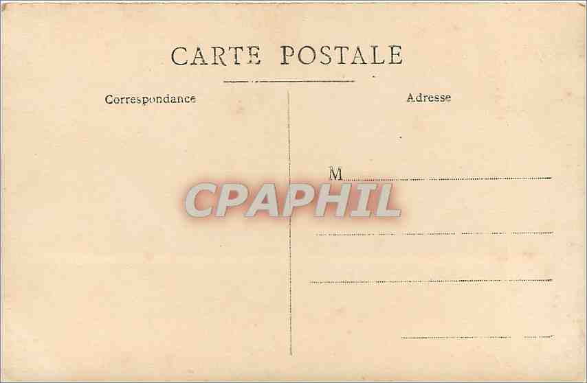 CARTE PHOTO Famille — Verso